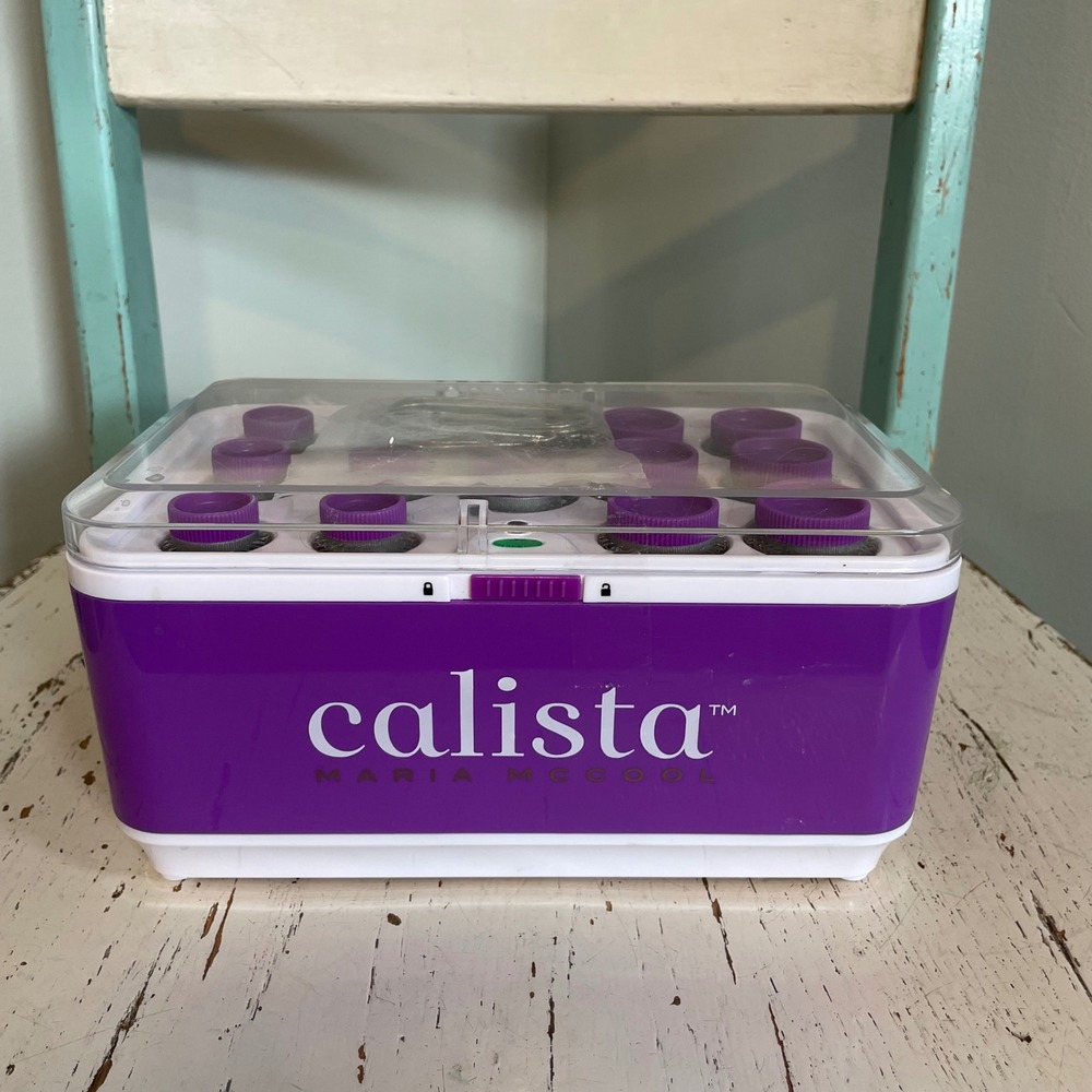 Calista Magic Stylers Heated Self-Grip Rollers Maria McCool 2016 7-Small 7-Large